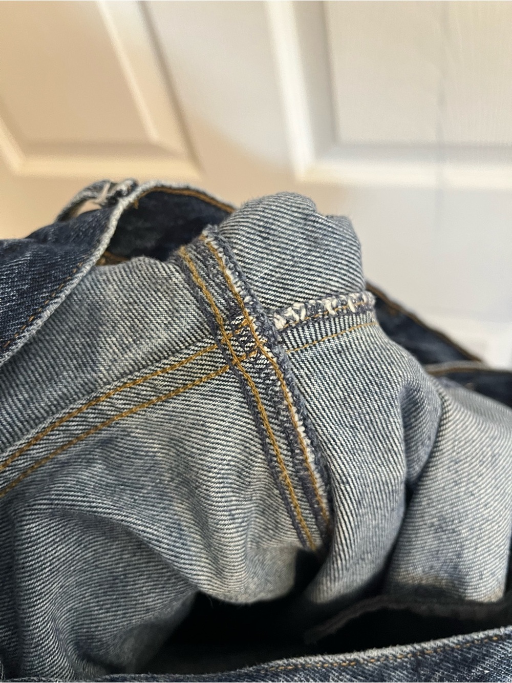 AGOLDE Jeans Dark Wash Denim Wide Leg Dame size 29 - Picture 7 of 8